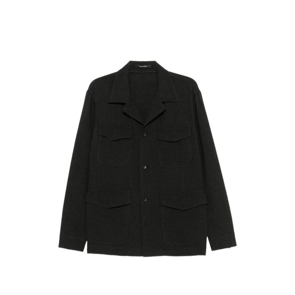 Tagliatore Black Jackets - Shirt Jackets Men